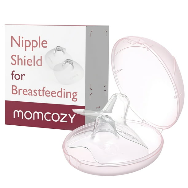 Momcozy Protectores Para Pezones De Contacto Para Lactancia, Silicona Súper Suave, 17 mm