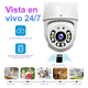 thumbnail image 3 of 2pcs Cámara De Seguridad Exterior Wifi Visión Nocturna 3mp Belug, blancas, 3 of 5