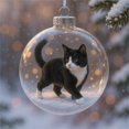 thumbnail image 2 of CaiYueKe Christmas Cat Ornaments Set Cute Kitty Tree Decorations Holiday Pet Pendant Collection Festive Animal Decor for Cat Lovers Home Party Supplies, 2 of 4