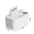 thumbnail image 3 of Calentador de toallitas húmedas para bebés | Calentador de toallitas húmedas para bebés ABS inteligente portátil | Control de temperatura | Gran capacidad para 150 toallitas | Calefacción envolvente, 3 of 7