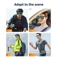 thumbnail image 5 of Gafas Inteligentes con IA, Bluetooth 5.4, Altavoz, Traductor de 145 Idiomas en Tiempo Real, Gafas de Sol con IA para Hombre y Mujer A, 5 of 5