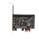 thumbnail image 2 of Tarjeta PCIe 2,0 SATA, 2 puertos, interfaz de 40 pines, 6,0 Gbps, 3,0 Gbps, 1,5 Gbps, SSD PCI E a tarjeta de expansión SATA para Win, 2 of 8