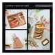 thumbnail image 5 of Juego de Cuchillos de Cocina COOKIFY Acero Inoxidable 15 Piezas con Base y Afilador, Madera/Marfil, 5 of 6