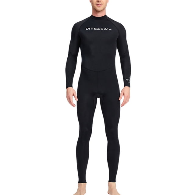 Naiovety Trajes de neopreno Traje de buceo Traje de neopreno para hombres y mujeres Traje de baño de cuerpo completo UPF 50 Protección solar para buceo Deportes acuáticos Negro M