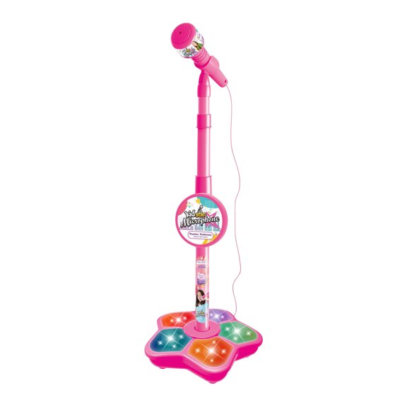 Amzcrzy Juguetes Para Niñas,Juguetes Educativos,Juguetes Stem,Micrófono Infantil Con Soporte,Simulación De Karaoke De Pie,Juguetes Para Bebés Que Cantan,Bloques De Construcción,Juguetes De Construcció