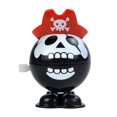 thumbnail image 1 of FELTECHELECTR Juguete de cuerda con forma de calavera pirata para Halloween (negro), 1 of 6