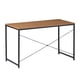 thumbnail image 1 of Escritorio Minimalista TOPLIVING para Oficina TOPLIVING Base de metal para un mejor soporte, 1 of 9