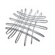 thumbnail image 1 of Porta Brang Caliente Cocina Acero Cromado Redondo Plata, 1 of 1