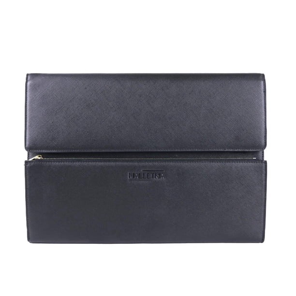 Portafolio Organizador Ejecutivo MALLETRIA de Piel Sintética negro Folded
