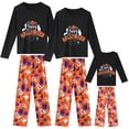 thumbnail image 1 of INSPIRAR CHIC Halloween Conjunto de Pijamas Familiares a Juego con Impresión de Calabaza, Camiseta de Manga Larga con Pantalones S Naranja para Niños, 1 of 5