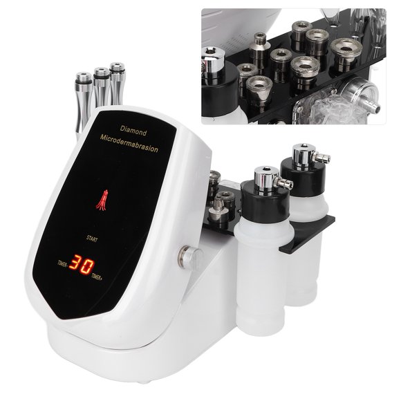 El Equipo Profesional 110V-240V, 3 Del Cuidado De Piel De La Máquina De Microdermabrasion Del Diamante En 1 Rejuvenecimiento, Mejora La Condición De Piel, Asegura Salud, Uso