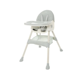 thumbnail image 1 of Silla Alta Periquera Bebemecedora Con Llantas 5 En 1 Ajustable Plegable Asiento Piel Bandeja Extraíble Segura Color Verde, 1 of 2