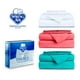 thumbnail image 4 of Juego de Sabanas Matrimonial 3 Pack Turquesa Coral Blanco Spring Air Essence, 4 of 6