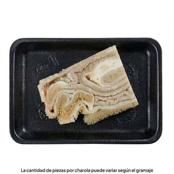 Panza de Res por kg Congelado Peso Aprox por Charola 800 a 900 g