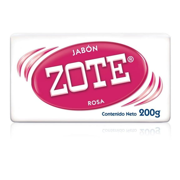 Jabón Zote en barra rosa 200 g