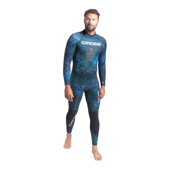 Traje completo para Caballero Cressi Tokugawa Neopreno de 3mm Talla XXL Azul