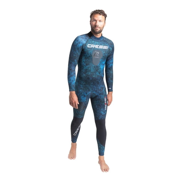 Traje completo para Caballero Cressi Tokugawa Neopreno de 3mm Talla XXL Azul