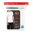 thumbnail image 4 of Playera Interior Fruit Of The Loom para Hombre, Cuello Redondo 3 Piezas Blanco Talla CH, 4 of 4