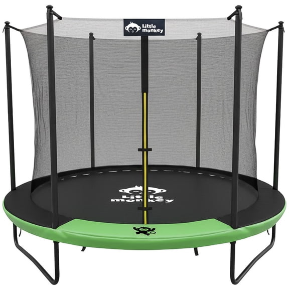 Trampolin Brincolin Little Monkey 8ft 2.4m Soporta 200 Kg Grande Malla