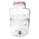 thumbnail image 5 of Mason Jar Dispensador de Bebidas Vintage de Vidrio con Tapa de 8 Litros 1 Pieza Transparente, 5 of 7