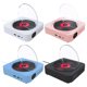 thumbnail image 4 of Injueey Reproductor de discos ABS con sistema de altavoz dual incorporado La conexión Bluetooth puede conectar el disco U/USB Sistemas de cine en casa azul, 4 of 6