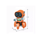 thumbnail image 4 of Juguete Robot Bailarín Con Luces Y Sonido NARANJA, 4 of 4
