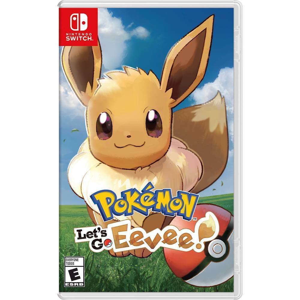 Pokemon Let's Go Eevee - Nintendo Switch Nuevo Juego Sellado (Acción/aventura RPG)