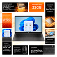 thumbnail image 2 of Laptop HP 245 G10 AMD Ryzen 3 7330U 32GB 512GB SSD Pantalla 14" Teclado Español Mouse DXT Trabajo Profesional y Productividad, 2 of 5