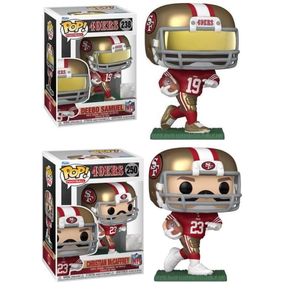 Funko Pop! NFL Deebo Samuel/Christian McCaffrey 9.5 cm 49ers