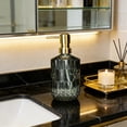 thumbnail image 4 of CaiYueKe Glass Soap Dispenser with Rust Proof Pump, Refillable Kitchen Soap Dispenser for Dish Soap, Soap Dispenser Bathroom for Hand soap, Lotion, Body Wash, 4 of 7