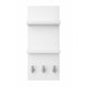thumbnail image 4 of Perchero De Pared Moderno Con 2 Repisas Mdf Multiusos Blanco, 4 of 6