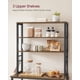 thumbnail image 4 of Cafetería Baker's Rack VASAGLE con estantes de almacenamiento de 6 niveles, 4 of 9