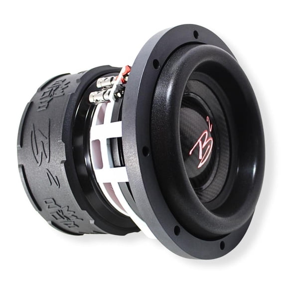 B2 Audio Rampage 8 V3 8" Dual 1-Ohm 2" Bobina de voz 1000 W RMS Subwoofer