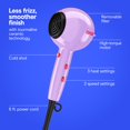 thumbnail image 3 of Secador de Pelo Conair 505AMZ Lila 3 Calor/2 Velocidades, 3 of 9