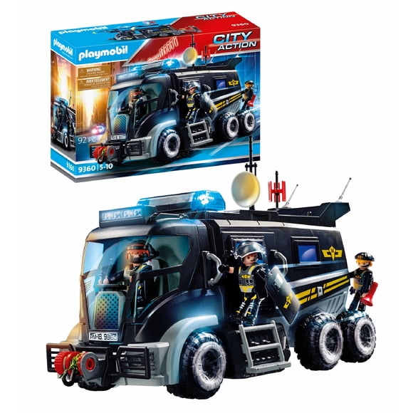 Juguete de Construcción Playmobil Vehículo con Luz LED y Módulo de Sonido 9360