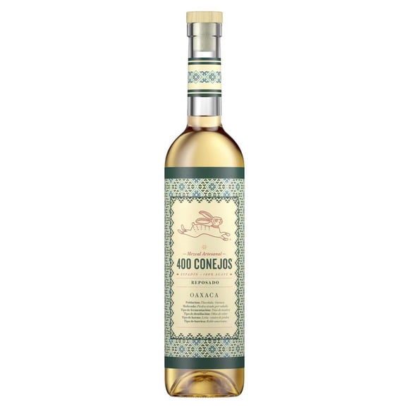 Paquete de 3 Mezcal 400 Conejos Reposado 700 ml