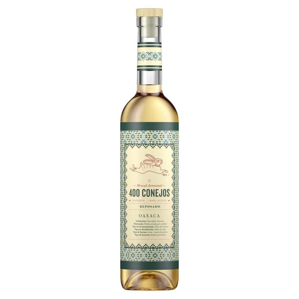 Paquete de 3 Mezcal 400 Conejos Reposado 700 ml