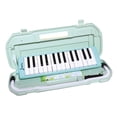 thumbnail image 1 of Melodica VERDE de 27 teclas con su estuche rigido y accesorios, 1 of 2