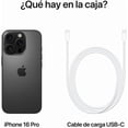 thumbnail image 5 of Apple iPhone 16 Pro 128Gb Negro Esim Reacondicionado, 5 of 5