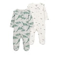 thumbnail image 1 of Pack de 2 mamelucos Child of Mine para Bebé Niño 2 Piezas con Estampado de Dinosaurios Multicolor Talla 6-9 Meses, 1 of 4