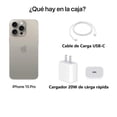 thumbnail image 3 of iPhone 15 Pro Apple 256GB eSIM Titanio Reacondicionado, 3 of 5