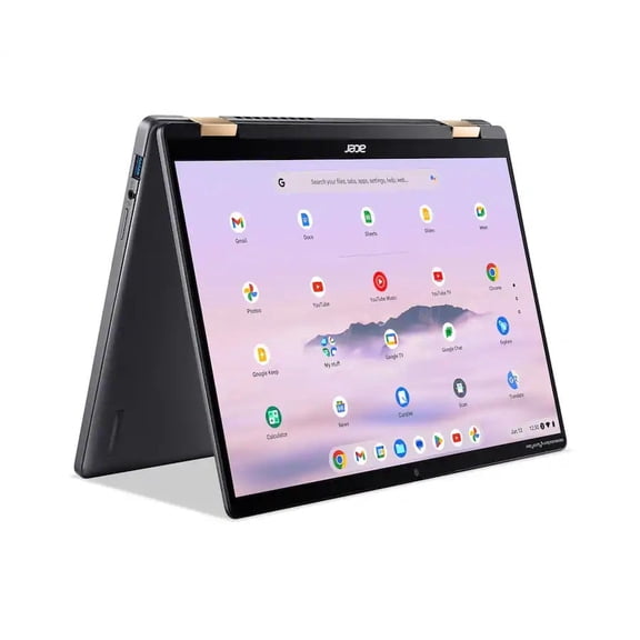 Acer - Chromebook Plus Spin 714 Laptop con Google AI – 14" WUXGA Táctil - Intel Core Ultra 5 115U – 8GB LPDDR5 – 256GB SSD - Gris Acero