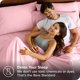 thumbnail image 4 of Juego de Fundas de Almohada Bare Home Colección Premium 1800 Doble Cepillado Ultra Suave Tamaño Estándar Rosa Claro 2 Unidades, 4 of 7