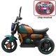 thumbnail image 3 of Moto Montable Eléctrica Retro Para Niños 3 Ruedas 6V Bluetooth Luces Música Desde 3 Años Hasta 25 Kg, 3 of 7
