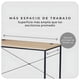 thumbnail image 4 of Escritorio Relan Top Living Desk-11, estilo esquinero en L, diseño industrial y moderno., 4 of 6