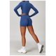 thumbnail image 2 of Chaqueta de Yoga for mujer, chaqueta de Yoga deportiva for correr al aire libre con cremallera, chaqueta de manga larga, ropa de Yoga de secado rápido for niñas, 2 of 7