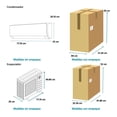 thumbnail image 4 of Minisplit Mabe Inverter Frío-Calor 1 Tonelada (12000 BTU's) 110V MMI12HABWCATM1, 4 of 4