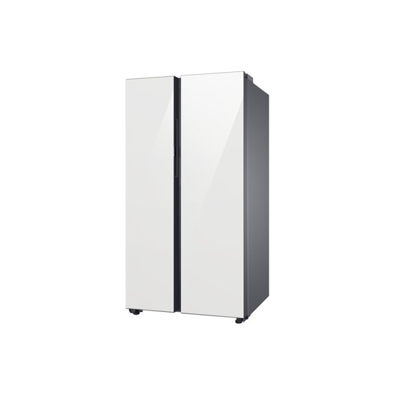Refrigerador Samsung BESPOKE Side by Side 28 pies cúbicos color BLANCO NIEVE