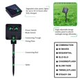 thumbnail image 2 of Cadena de luces LED DAYLIGHTIR 400 con energía solar, multicolor, 2 of 5