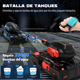 thumbnail image 4 of Carro Juguete Tanque MRT-098 Control Remoto Gestos Lanza Balas Gel Xtellar Rojo, 4 of 4